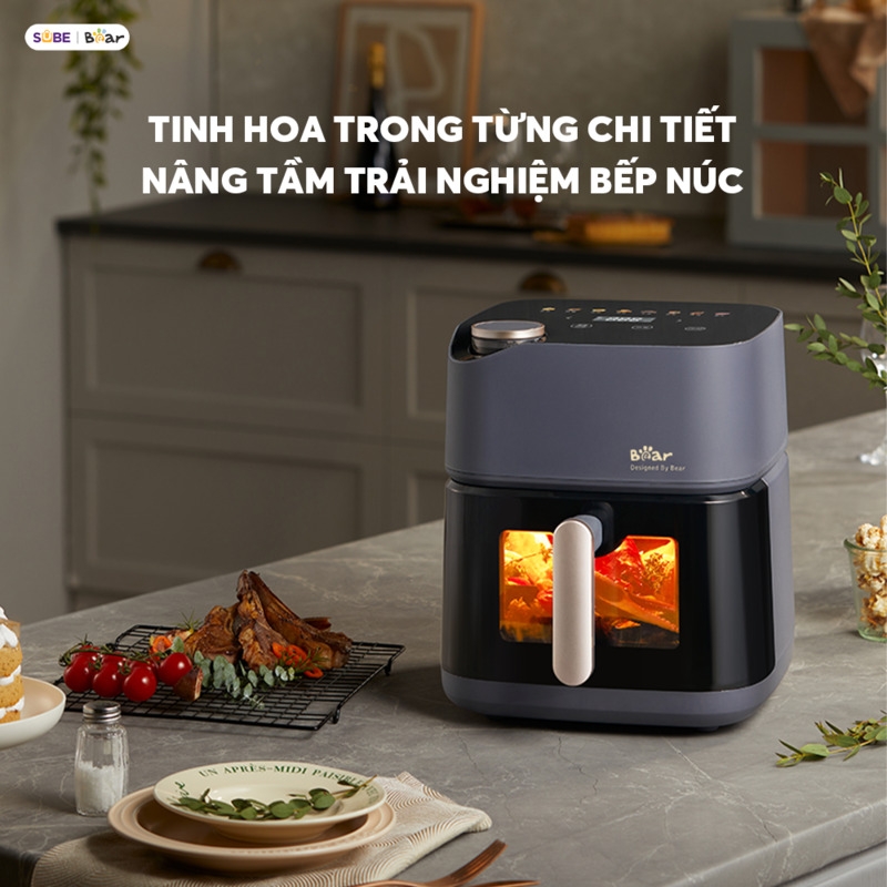 [SALE 20/10] Nồi chiên không dầu 6L Bear AF-5H19I45